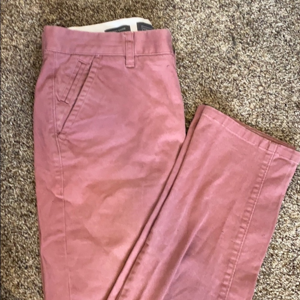 Pink skinny chino - mens
